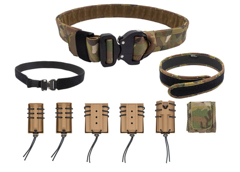 Multi-Cam Urban Assault Kit with Inner Belt and Pad / 500D Dump Pouch